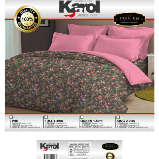 Juego de Sábana - Floreado rosado